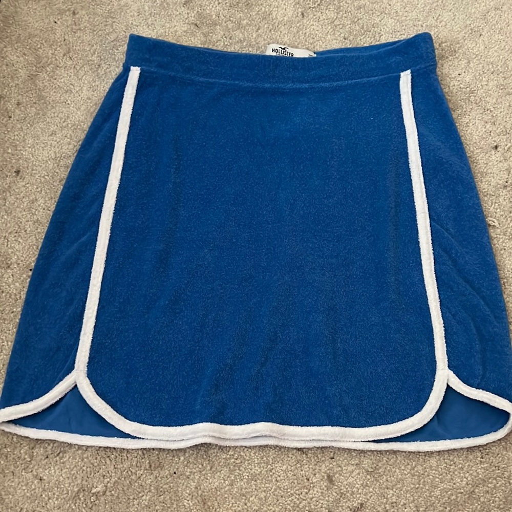 Blue skirt